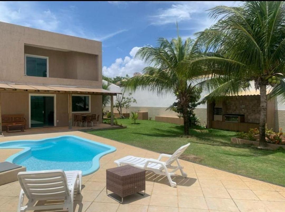 Camaçari Excelente Casa Com Piscinaヴィラ エクステリア 写真